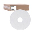 Just Launched | Boardwalk BWK4013WHI 13 in. Diameter Polishing Floor Pads - White (5/Carton) image number 1