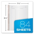 Notebooks & Pads | Ampad 20-816 Gold Fibre 1-Subject Project-Management Format Wirebound Project Notes Book With (84) 9.5 in. x 7.25 in. Sheets - Green Cover image number 2