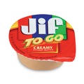 Food and Snacks | Jif To Go 5150024136 1.5 oz. Cup Spreads Creamy Peanut Butter (8/Box) image number 2