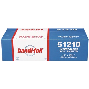 PRODUCTS | Handi-Foil HFA 51210 10.75 in. x 12 in. Interfold Sheets (3000/Carton)