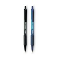 Pens | BIC SCSM361-AST Soft Feel 1 mm Medium Ballpoint Pen Value Pack - Assorted Ink and Barrel Colors (36/Pack) image number 1