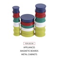 Office Accessories | Universal UNV31251 High-Intensity Circle Magnets - Assorted (30/Pack) image number 9