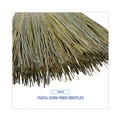 | Boardwalk BWK932YCT Yucca Corn Fiber Bristle Warehouse Brooms with 56 in. Handle - Natural (12/Carton) image number 3