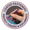 File Folders | Smead 14094 8 SafeSHIELD Fasteners 3 in. Expansion 3 Dividers Letter Size Pressboard Top Tab Classification Folders - Blue (10/Box) image number 9