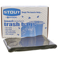 Trash Bags | Stout by Envision P4045K20 40 in. x 45 in. 45-Gallon 2 mil. Insect-Repellent Trash Bags - Black (65/Box) image number 0