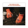 Cleaning Gloves | Ergodyne 17626 ProFlex 7401 Coated Lightweight Winter Gloves - 2X-Large Orange (1-Pair) image number 1