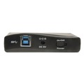 Office Electronics & Batteries | Tripp Lite U360-004-R 4 Ports USB 3.0 SuperSpeed Hub - Black image number 1