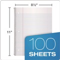 Notebooks & Pads | Oxford 65161 11 in. x 8.5 in. Sheets 3-Hole Punch Medium/College Rule Coil-Lock Wirebound Notebook - Randomly Assorted Cover Color image number 2