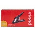 Staplers | Universal UNV43048 Heavy-Duty 200 Sheet Capacity Stapler - Black/Graphite/Red image number 1