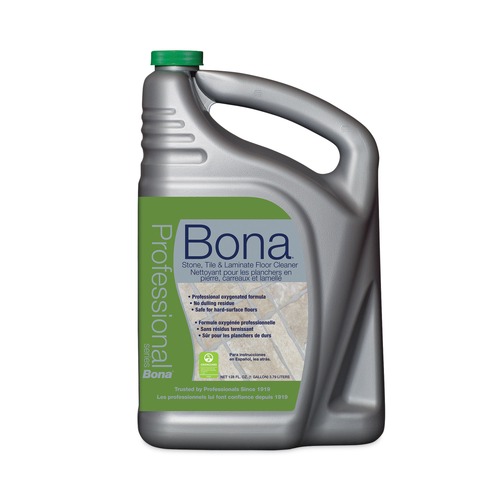 Cleaning & Janitorial Supplies | Bona WM700018175 1 Gallon Refill Bottle Stone, Tile and Laminate Floor Cleaner - Fresh Scent image number 0