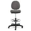 Just Launched | Alera ALEIN4641 Interval Series 23.93 in. to 34.53 in. Seat Height Swivel Task Stool - Graphite Gray image number 1
