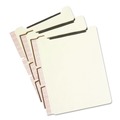 File Folders | Smead 68025 1 Fastener Letter Size Self-Adhesive Folder Dividers with Twin-Prong Fasteners for Top/End Tab Folders - Manila (25/Pack) image number 0