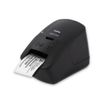 LABEL MAKERS | Brother QL600 QL-600 5.1 in. x 8.8 in. x 6.1 in. 44 Labels/Min Print Speed Economic Desktop Label Printer