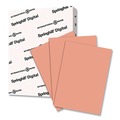 Cover & Cardstock | Springhill 085100 8.5 x 11 Digital 90 lb Index Color Card Stock - Salmon (250/Pack) image number 1