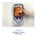 Skin Care & Hygiene | Boardwalk 6754-06-GCE00VL 6.1 in. x 10.6 in. x 5.1 in. 1250 mL Soap Dispenser - Gray image number 6