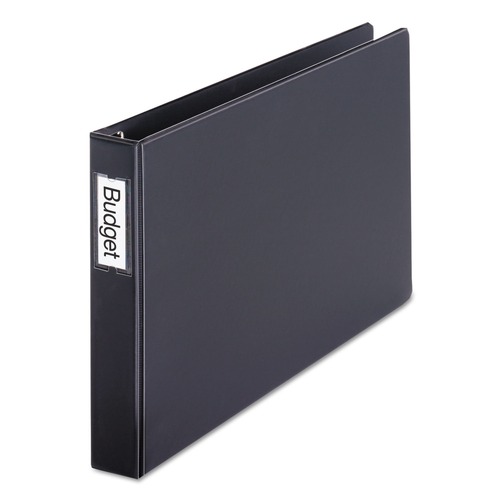 Binders | Cardinal 12122V4 Premier Easy Open 11 in. x 17 in. 1.5 in. Capacity 3 Rings Locking Slant-D Ring Binder - Black image number 0