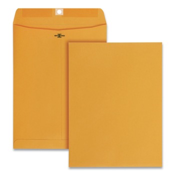 Universal UNV35269 9 x 12 Kraft Clasp Envelope, Square Flap, Clasp/Gummed Closure - Brown Kraft (250/Carton)