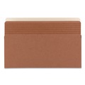 Just Launched | Smead 73210 3-1/2 in. Expansion Easy Grip Pockets - Legal, Redrope (25/Box) image number 2