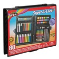 Arts & Crafts Supplies | Cra-Z-Art 110076 Super Art Set (80/Set) image number 2