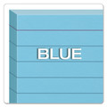 Flash Cards | Oxford 7321 BLU 3 in. x 5 in. Ruled Index Cards - Blue (100/Pack) image number 2