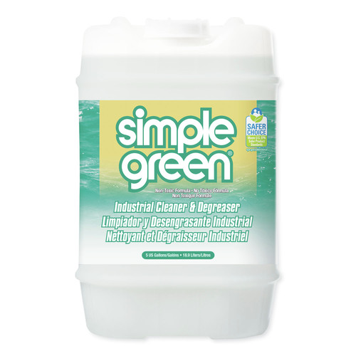 Degreasers | Simple Green 2700000113006 5-Gallon Concentrated Industrial Cleaner and Degreaser Pail image number 0
