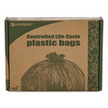 Trash Bags | Stout by Envision G2430W70 13 Gallon 0.7 mil 24 in. x 30 in. Controlled Life-Cycle Plastic Trash Bags - White (120/Box) image number 1