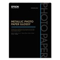 Photo Paper | Epson S045589 8.5 in. x 11 in. 10.5 mil Professional Media Metallic Gloss Photo Paper - White (25/Pack) image number 0