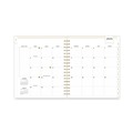Notebooks & Pads | Blue Sky 137885 10 in. x 8 in. 12-Month (Jul 2025-Jun 2026) Day Designer Daily/Monthly Frosted Planner - Black/White Cover image number 4