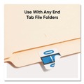 Labels | Smead 67085 1 in. x 1.25 in. O Color-Coded End Tab Filing Labels - White (500/Roll) image number 2