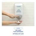 Skin Care & Hygiene | Boardwalk 6754-06-GCE00VL 6.1 in. x 10.6 in. x 5.1 in. 1250 mL Soap Dispenser - Gray image number 7
