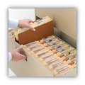 File Folders | Smead 73206 5.25 in. Expansion Letter Size Recycled Top Tab File Pockets - Redrope (10/Box) image number 7