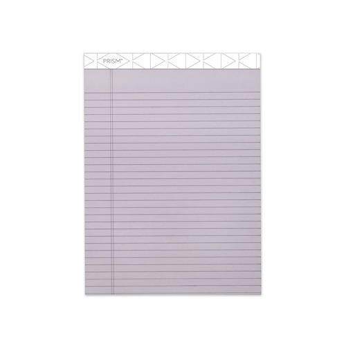 Notebooks & Pads | TOPS 63140 50-Sheet 8.5 in. x 11.75 in. Wide/Legal Rule Prism plus Colored Writing Pads - Pastel Orchid (12/Pack) image number 0