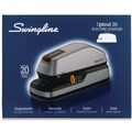Back to School Sale | Swingline S7048208A 20-Sheet Capacity Optima 20 Electric Stapler - Silver image number 3