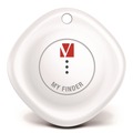 Office Electronics & Batteries | Verbatim 32132 My Finder Bluetooth Tracker - Black/White/Purple (3/Pack) image number 2