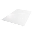 Office Chair Mats | Floortex PF129225EV Cleartex Advantagemat 36 in. W x 48 in. L Phthalate Free PVC Chair Mat for Hard Floors - Clear image number 0