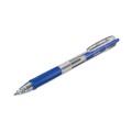 Pens | Pilot 32221 EasyTouch Medium 1 millimeter Retractable Ballpoint Pen - Blue Ink/Clear Barrel (1-Dozen) image number 4