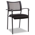  | Alera ALEEK43ME10B Eikon Series 20.86 in. x 24.01 in. x 33.07 in. Stacking Mesh Guest Chair - Black (2/Carton) image number 1