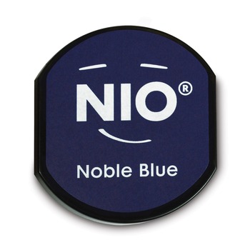NIO 071510 2.75 in. x 2.75 in. Ink Pad for NIO Stamp with Voucher - Noble Blue