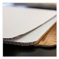 Food Trays, Containers, and Lids | SCT SCH 1158 Double Wall Pad Paper 25.5 in. x 17.5 in. Bakery Bright White Cake Pad - White (50/Carton) image number 1