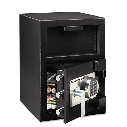 Office & Office Supplies | SentrySafe DH-109E 1.3 cu-ft. 14 in. x 15.6 in. x 24 in. Digital Depository Safe - Extra Large, Black image number 0