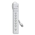 Surge Protectors | Belkin BE107200-06 2320 J 7 AC Outlets 6 ft. Cord Home/Office Surge Protector - White image number 0