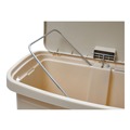 Trash & Waste Bins | Rubbermaid Commercial 1883456 Streamline 8-Gallon Resin Front Step Style Step-On Container - Beige image number 3