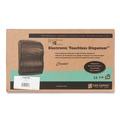Paper Towel Holders | San Jamar T1490TBK 11.75 in. x 9.25 in. x 16.5 in. Smart System with iQ Sensor Towel Dispenser - Black Pearl image number 5
