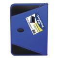Sheet Protectors | C-Line 48105 2 in. Expansion 1/12-Cut Tabs 13-Section Expanding File with Zipper Closure - Letter Size/Blue image number 0