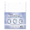 Notebooks & Pads | Blueline AFR9050R 9.25 in. x 7.25 in. MiracleBind Undated Ruled Paper Refill Sheets for all MiracleBind Notebooks and Planners - White/Blue Sheets image number 0