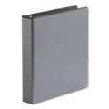 Binders | Universal UNV30721 1.5 in. Capacity 11 in. x 8.5 in. 3 Rings Deluxe Easy-to-Open D-Ring View Binder - Black image number 0