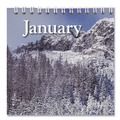 Bulletin Boards | AT-A-GLANCE DMW20028 12-Month (Jan-Dec): 2026 12 in. x 17 in. Landscape Photography Scenic Monthly Wall Calendar - White/Multicolor Sheets image number 6