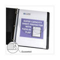 Sheet Protectors | C-Line 61027 200-Sheet Capacity Letter Size Sheet Protectors with Tuck-In Flap (10/Pack) image number 3