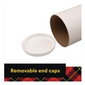 Mailing Boxes & Tubes | Scotch 7982 Mailing Tube 48-in Long 4-in Diameter White image number 1