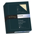 Back to School Sale | Southworth 564C 24 lbs. Bond Weight 8.5 in. x 11 in. 25% Cotton Linen Business Paper - Ivory (1/Box) image number 0